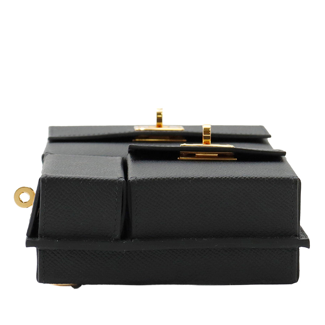 Kelly Multipocket To Go Pochette Epsom Noir