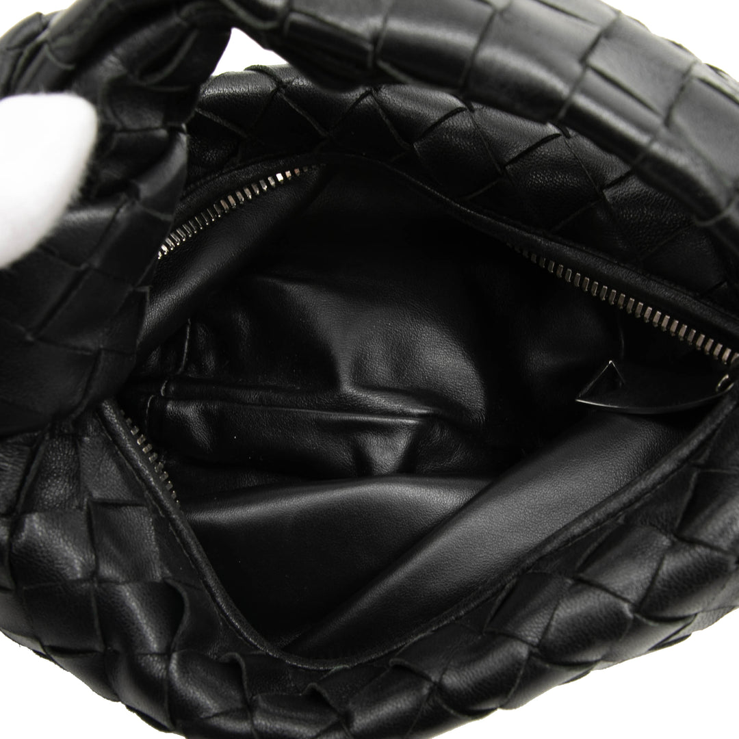 Intrecciato Jodie Mini nappa Noir
