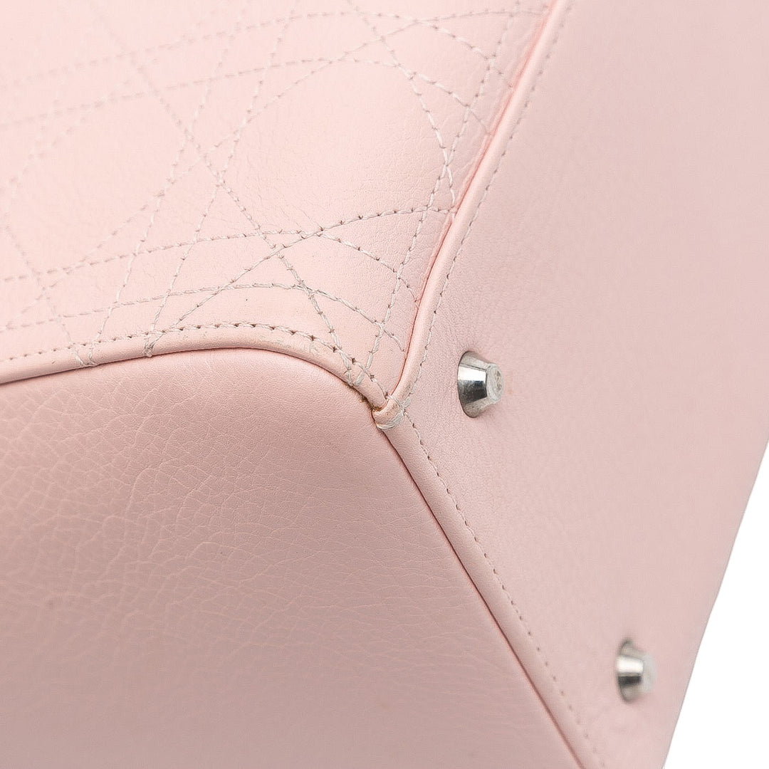 Dior Medium Cuir de veau Cannage Surpiqué Lady Dior – GABY PARIS Authentique