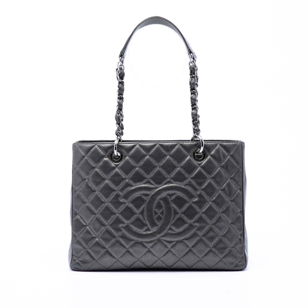 Chanel Métallisé Cabas Cuir caviar