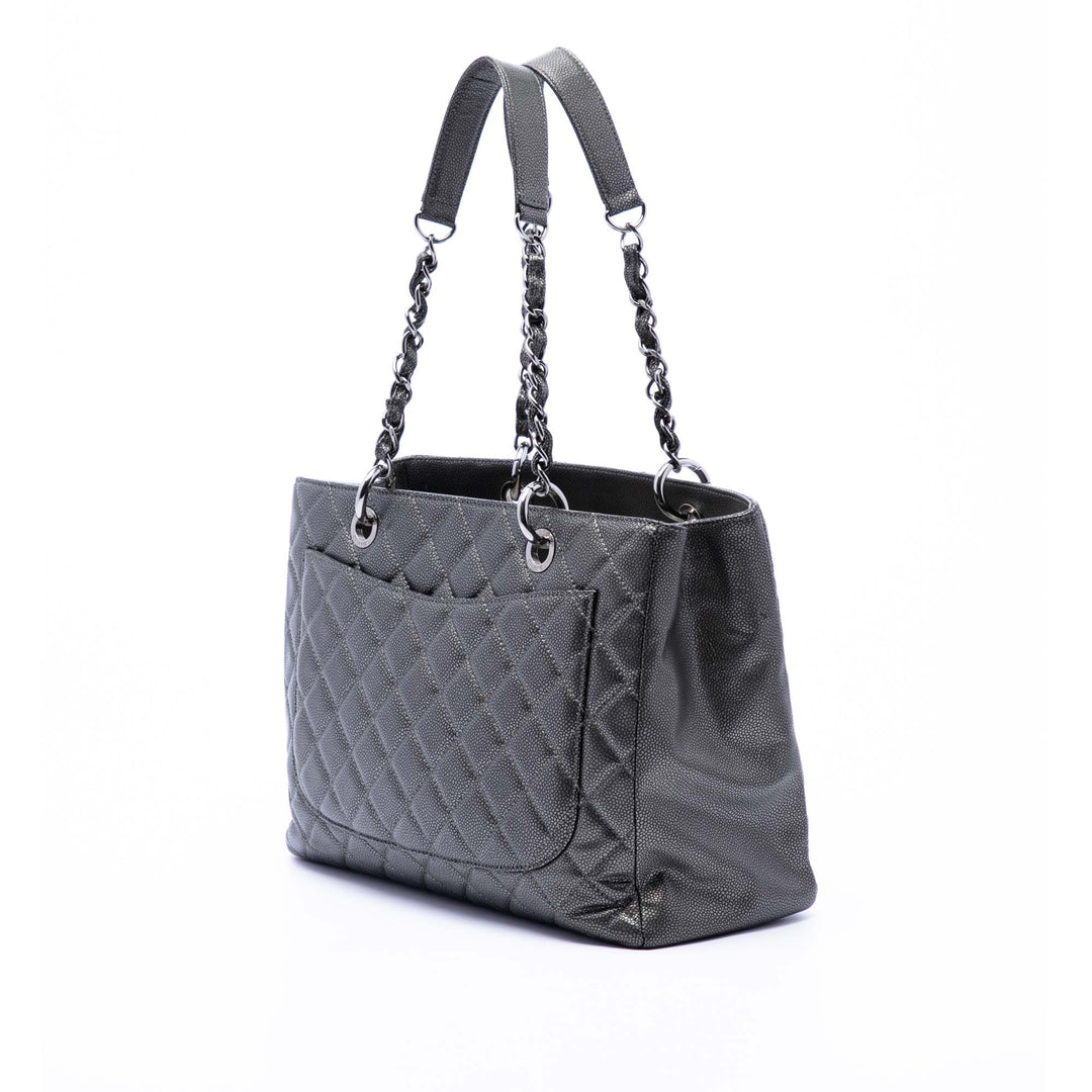 Chanel Métallisé Cabas Cuir caviar