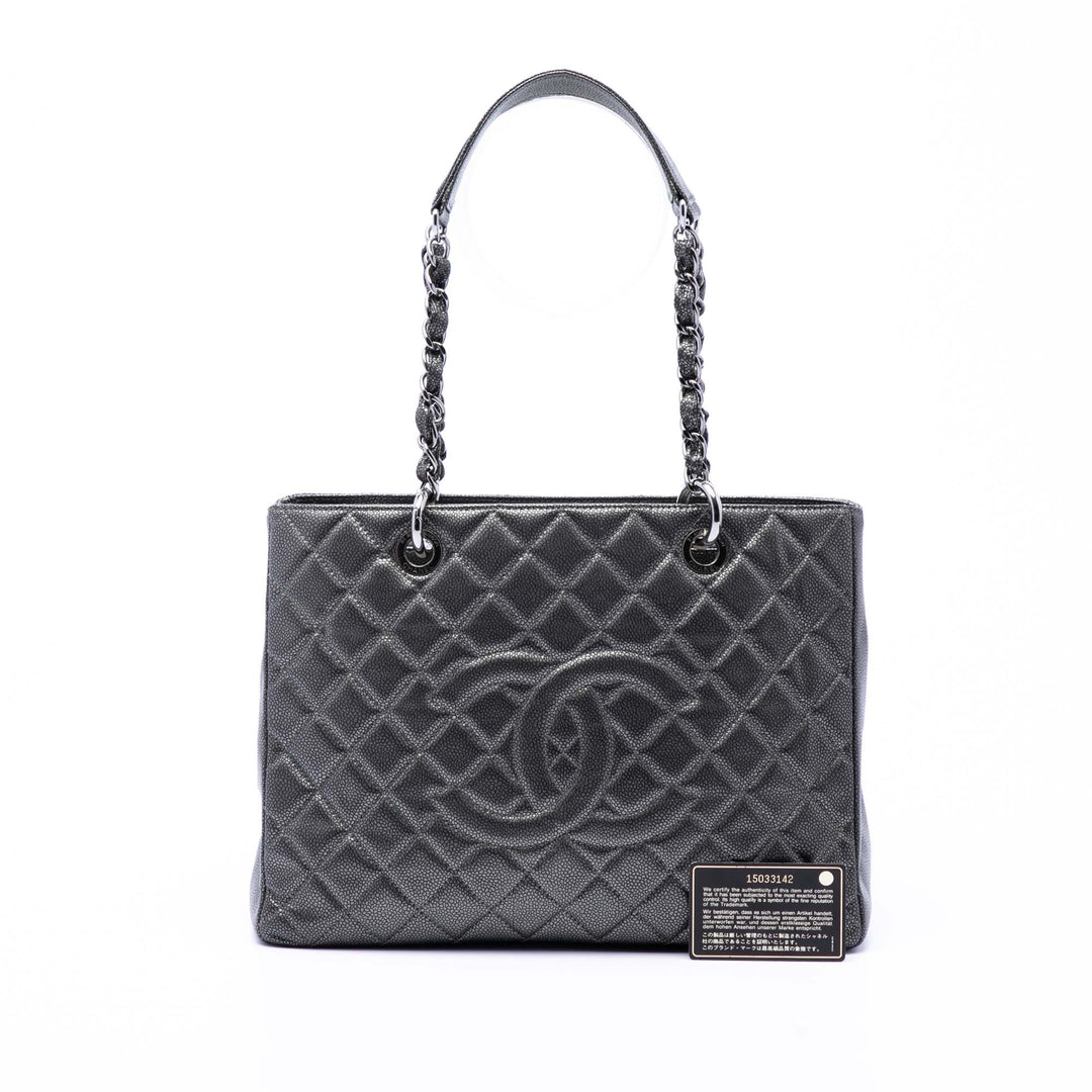 Chanel Métallisé Cabas Cuir caviar