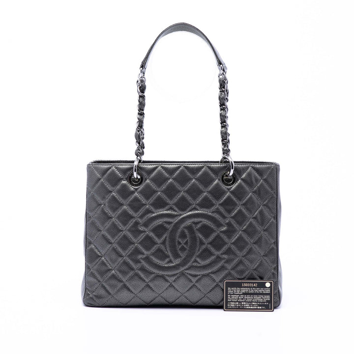 Chanel Métallisé Cabas Cuir caviar