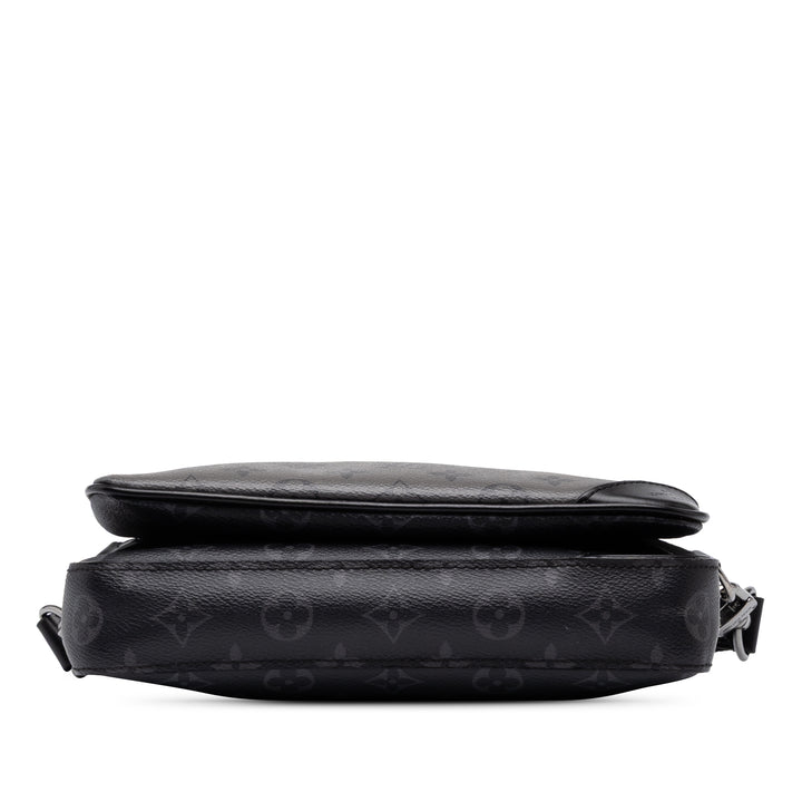 Louis Vuitton Sac bandoulière Reverse Trio Messenger Monogram Eclipse Noir – vue 3 – GABY PARIS