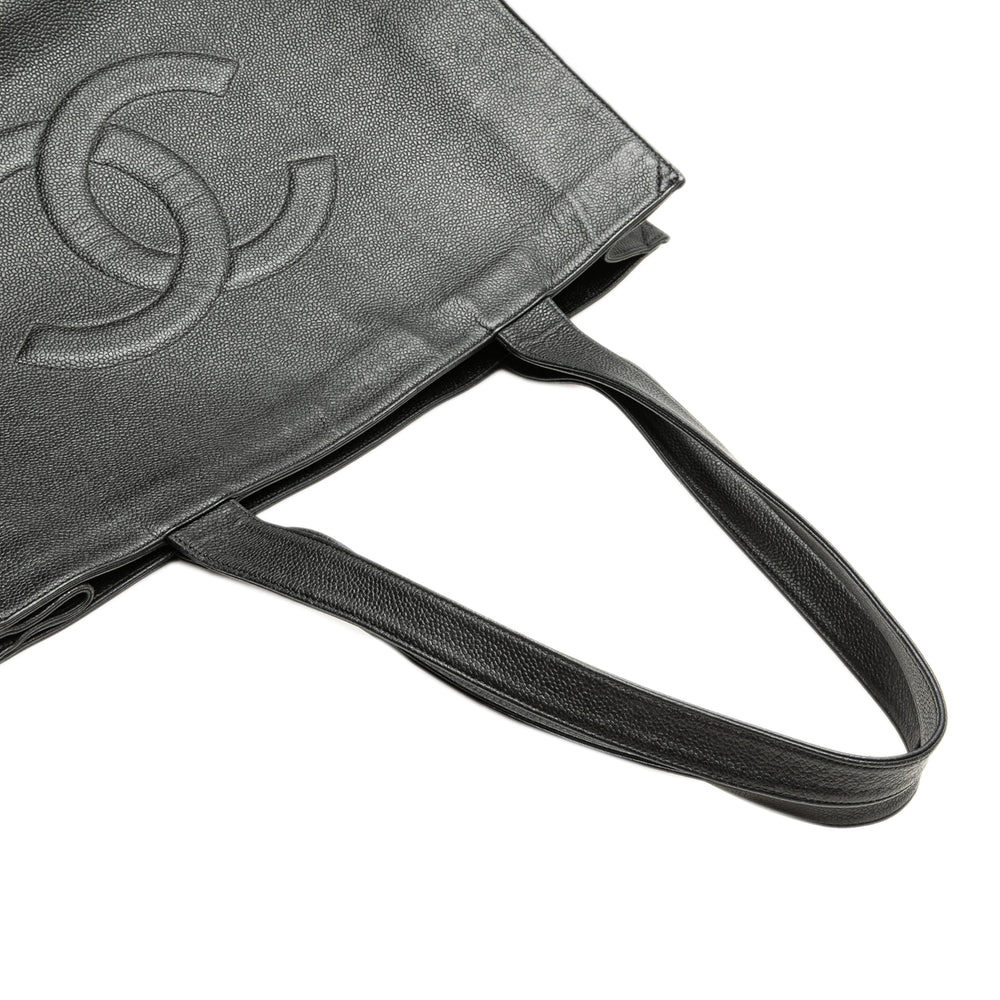 Caviar CC Tote Bag Black - Gaby Paris