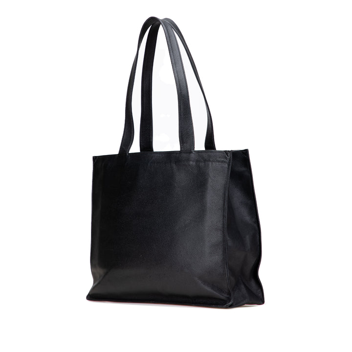 Caviar CC Tote Bag Black - Gaby Paris