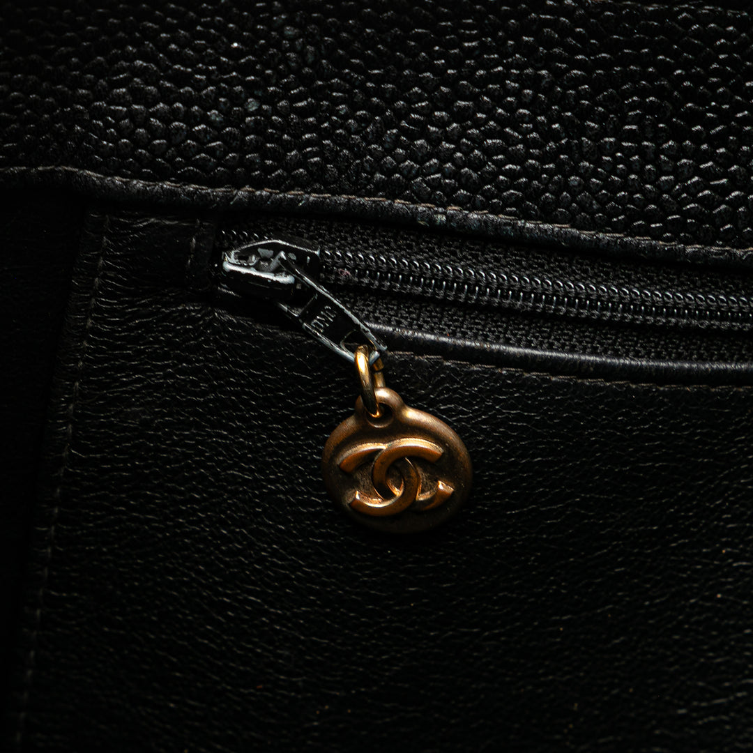 Caviar CC Tote Bag Black - Gaby Paris