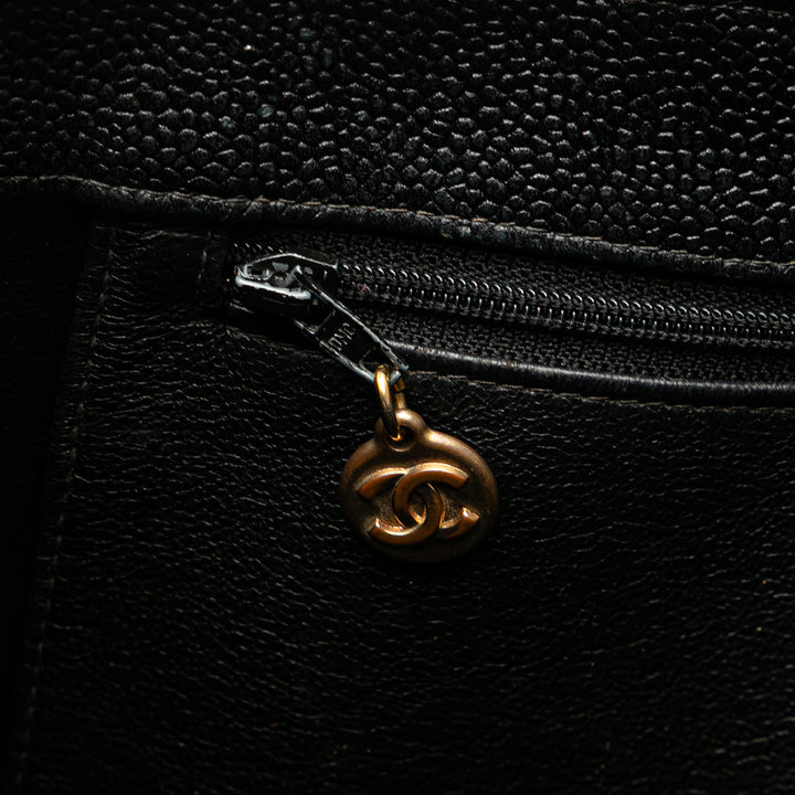 Caviar CC Tote Bag Black - Gaby Paris