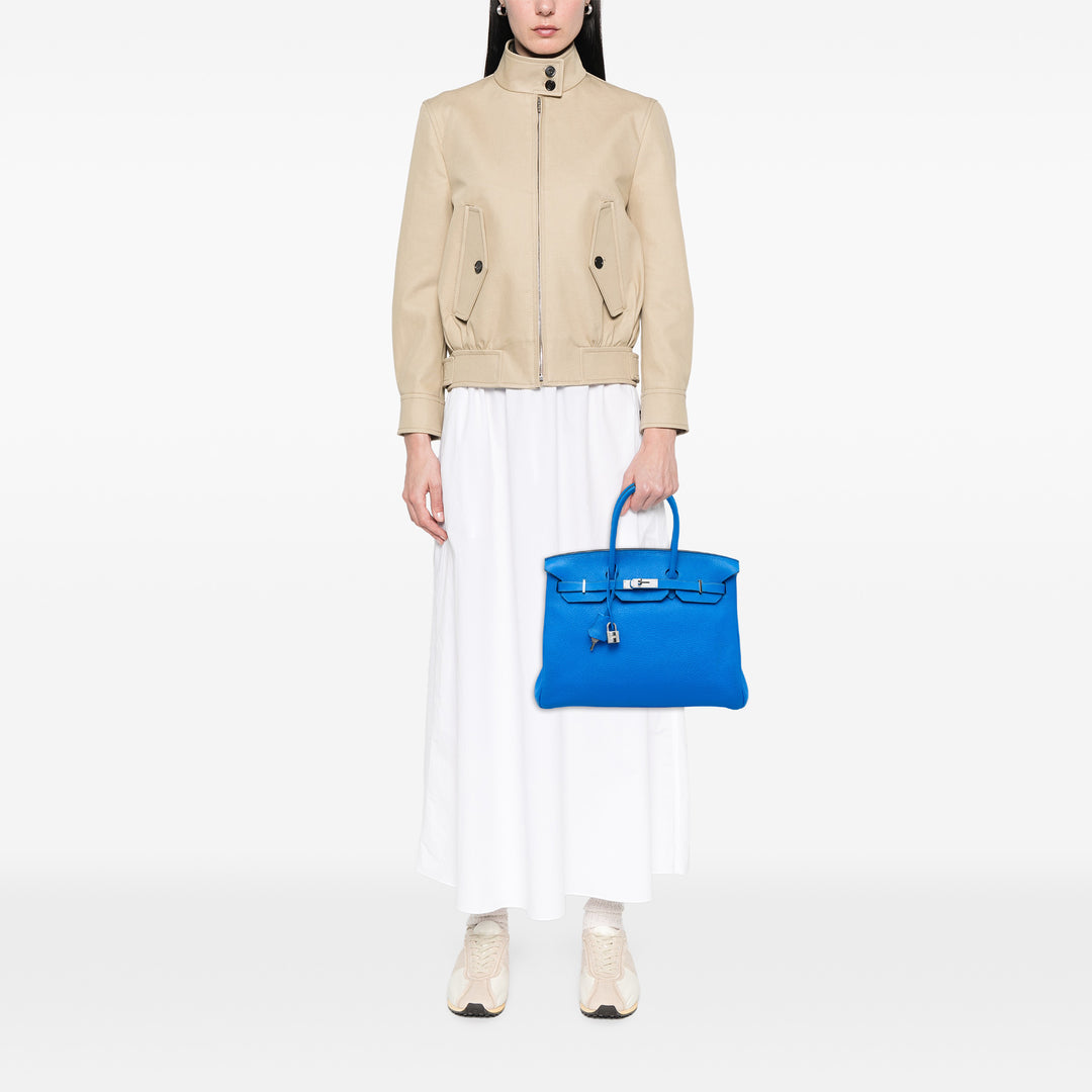 Hermès Sac à main Birkin Retourne 35 Togo Bleu – vue 5 – GABY PARIS