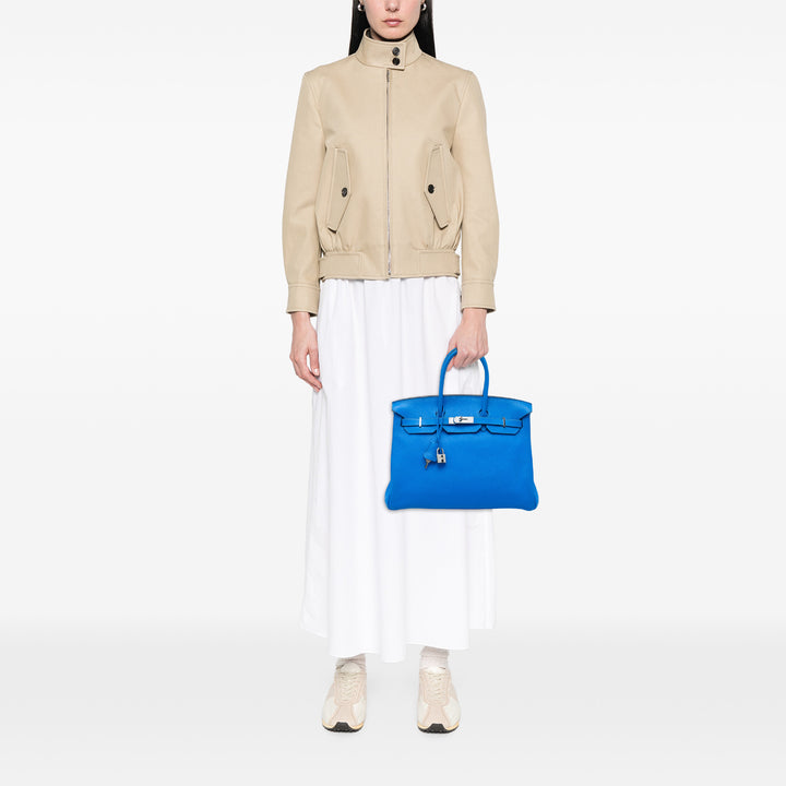 Hermès Sac à main Birkin Retourne 35 Togo Bleu – vue 5 – GABY PARIS