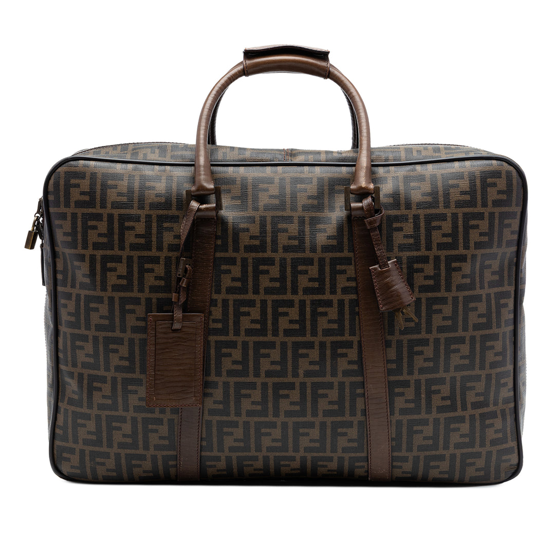 Zucca Suitcase Toile enduite Marron