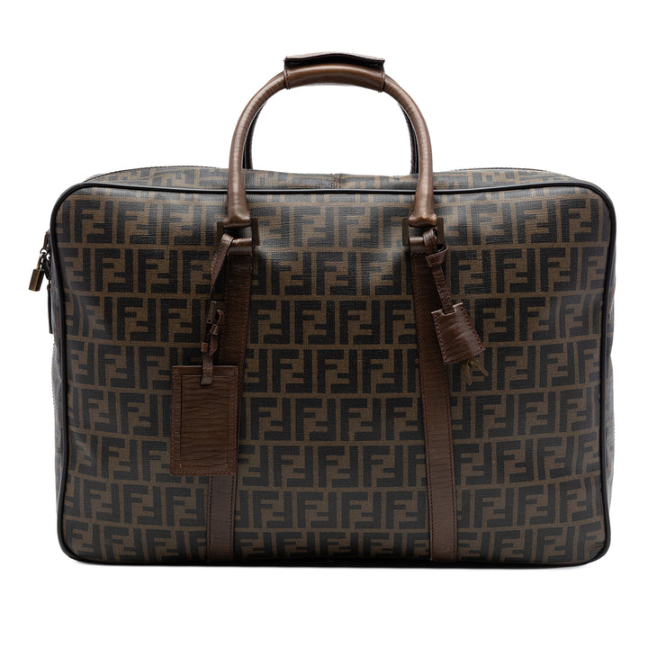 Zucca Suitcase Toile enduite Marron