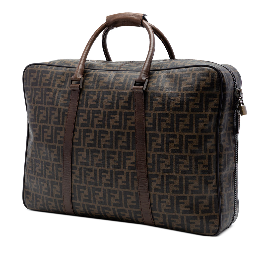 Zucca Suitcase Toile enduite Marron