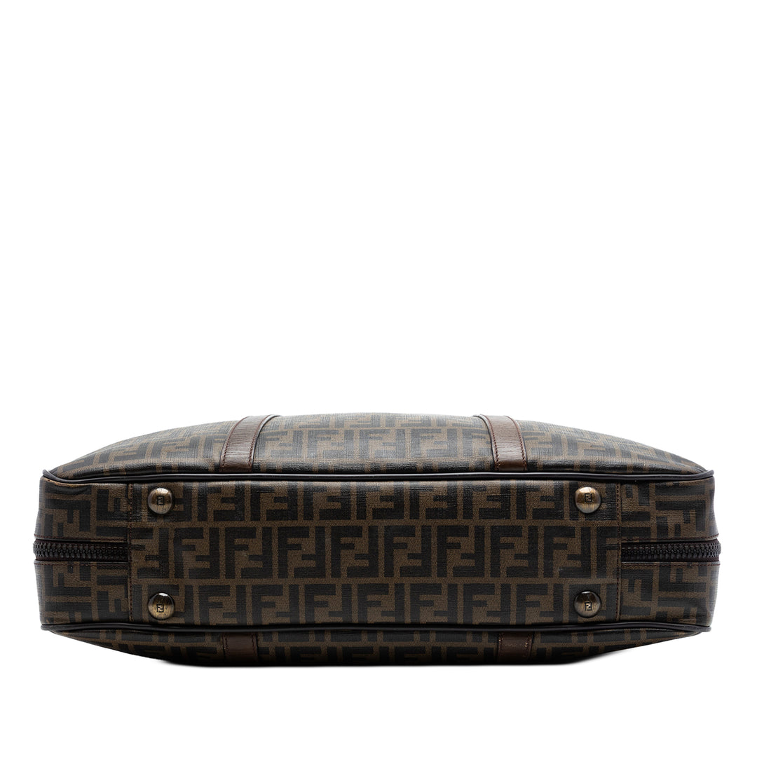 Zucca Suitcase Toile enduite Marron