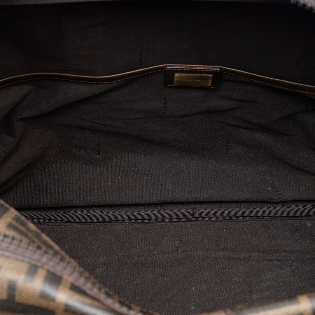 Zucca Suitcase Toile enduite Marron