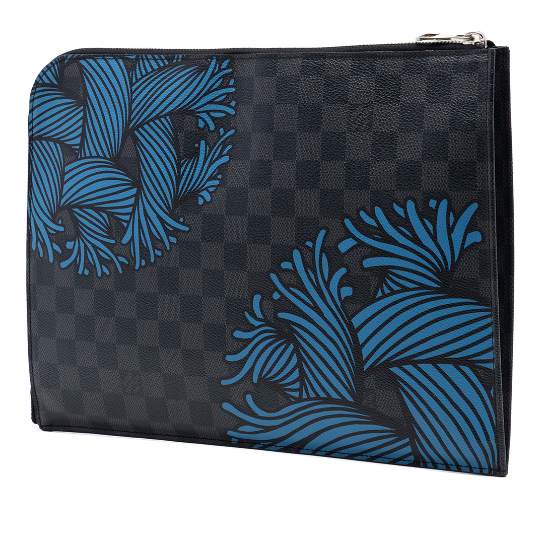 Louis Vuitton Christopher Nemeth Damier Graphite Pochette Jour GM