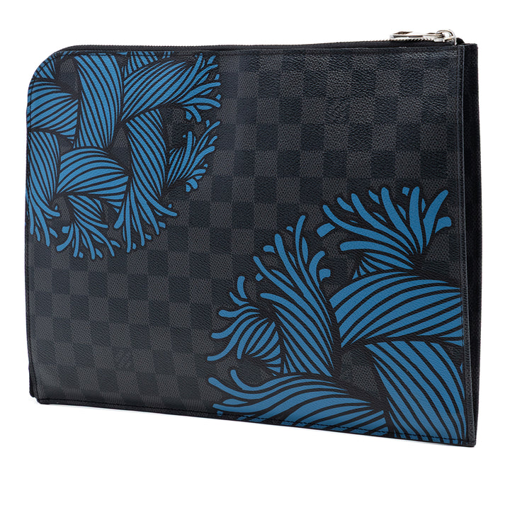 Louis Vuitton Christopher Nemeth Damier Graphite Pochette Jour GM