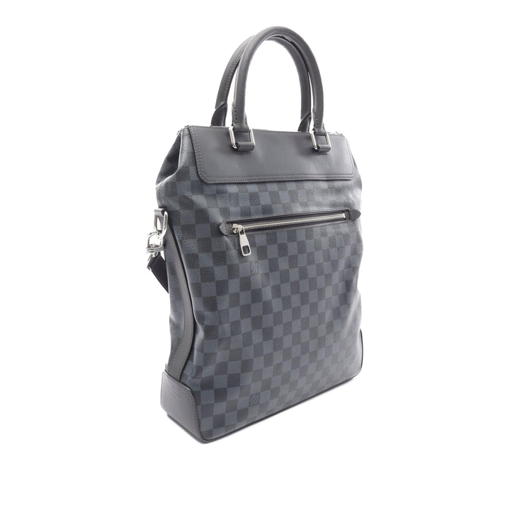 Damier Cobalt Greenwich Tote Blue - Gaby Paris