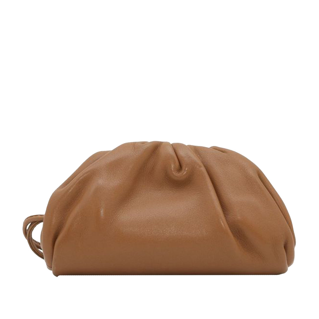 Bottega Veneta Cuir d’agneau The Extra Mini Pochette Sac porté croisé Marron – GABY PARIS Authentique