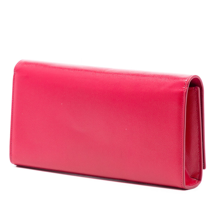 Saint Laurent Grain de Poudre Monogram Cassandre Pochette