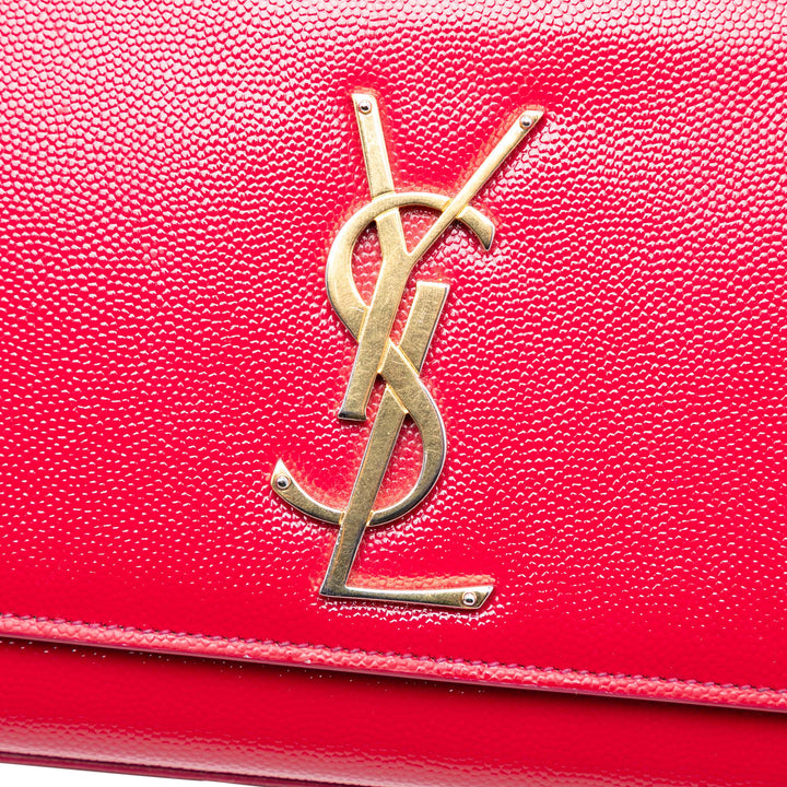 Saint Laurent Grain de Poudre Monogram Cassandre Pochette