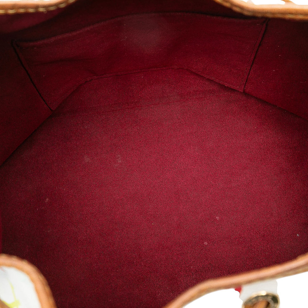 Louis Vuitton Monogram Multicolore Petit Noe Blanc – GABY PARIS Authentique