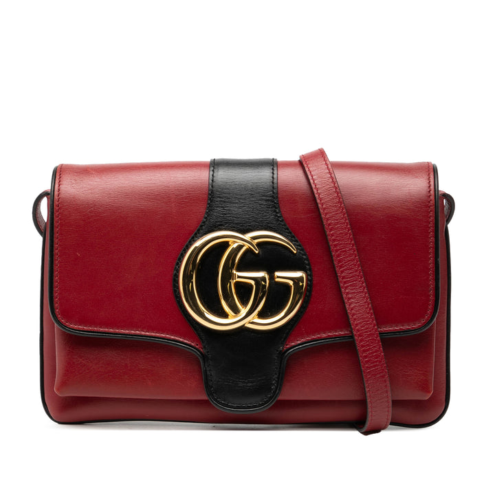 Gucci Small Bicolor Cuir Arli Sac porté croisé