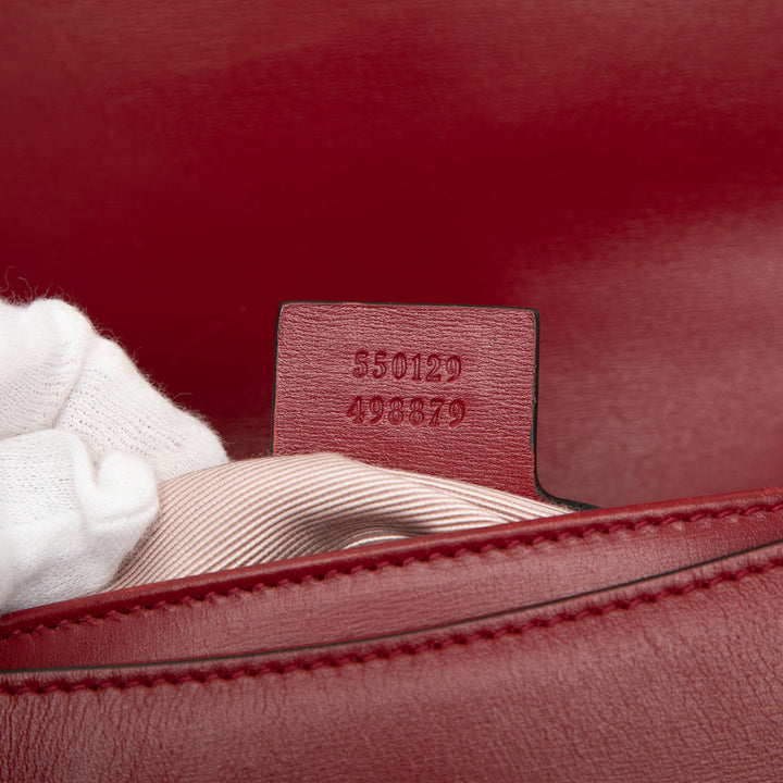 Gucci Small Bicolor Cuir Arli Sac porté croisé