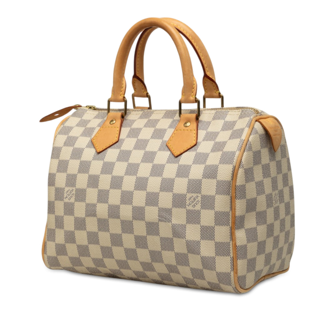 Louis Vuitton Speedy 25 Damier Azur Blanc – vue 2 – GABY PARIS