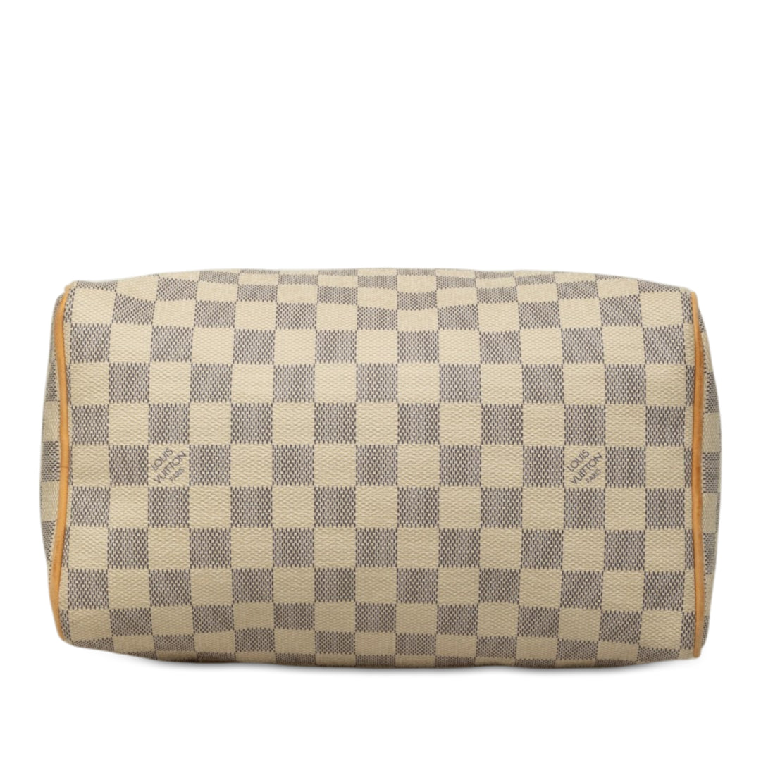 Louis Vuitton Speedy 25 Damier Azur Blanc – vue 3 – GABY PARIS