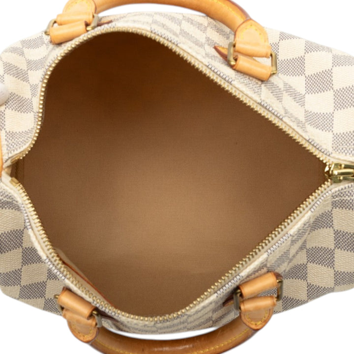 Louis Vuitton Speedy 25 Damier Azur Blanc – vue 4 – GABY PARIS