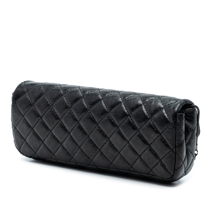 Chanel Matelassé Glazed Cuir de veau Reissue 2.55 Pochette avec chaîne