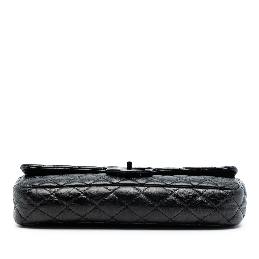Chanel Matelassé Glazed Cuir de veau Reissue 2.55 Pochette avec chaîne