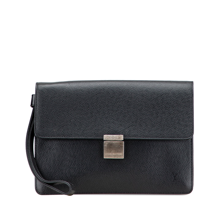 Louis Vuitton Taiga Selenga Noir