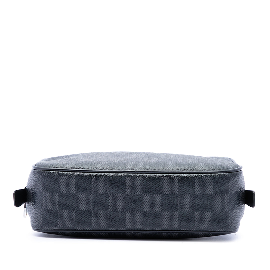 Toilette Pochette PM Damier Graphite Noir