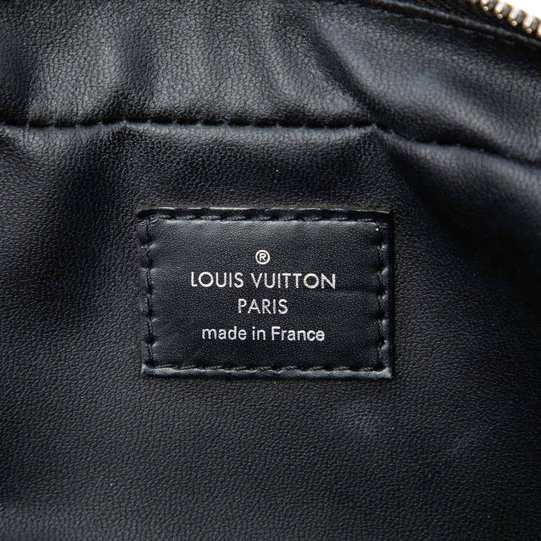 Toilette Pochette PM Damier Graphite Noir