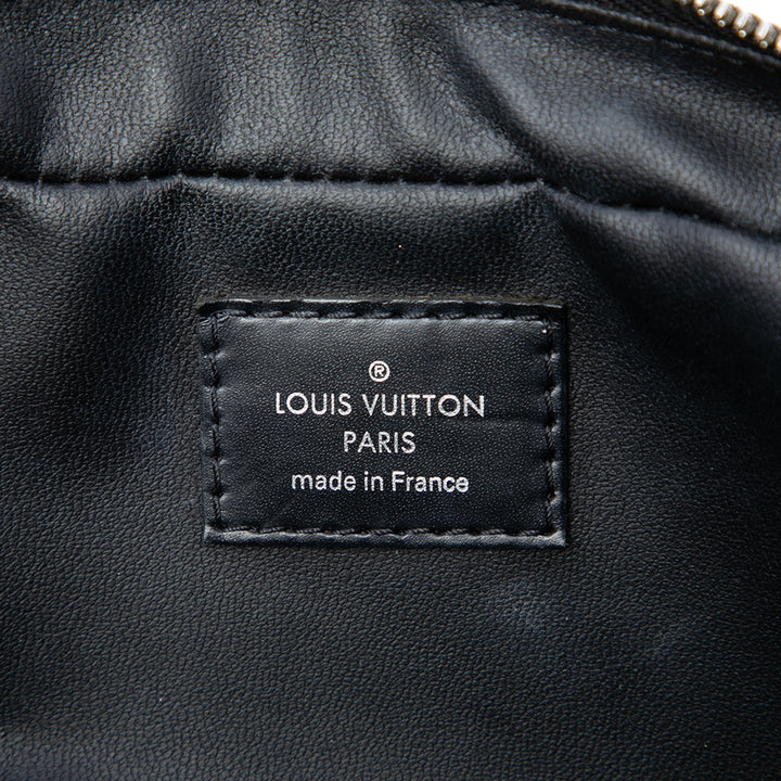 Toilette Pochette PM Damier Graphite Noir