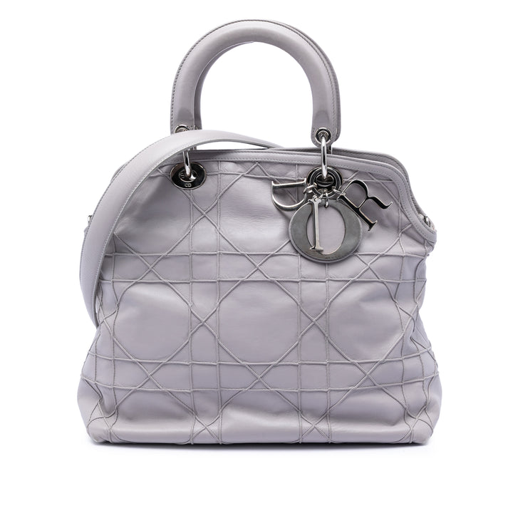 Dior Medium Cuir d’agneau Cannage Polochon Granville Sac