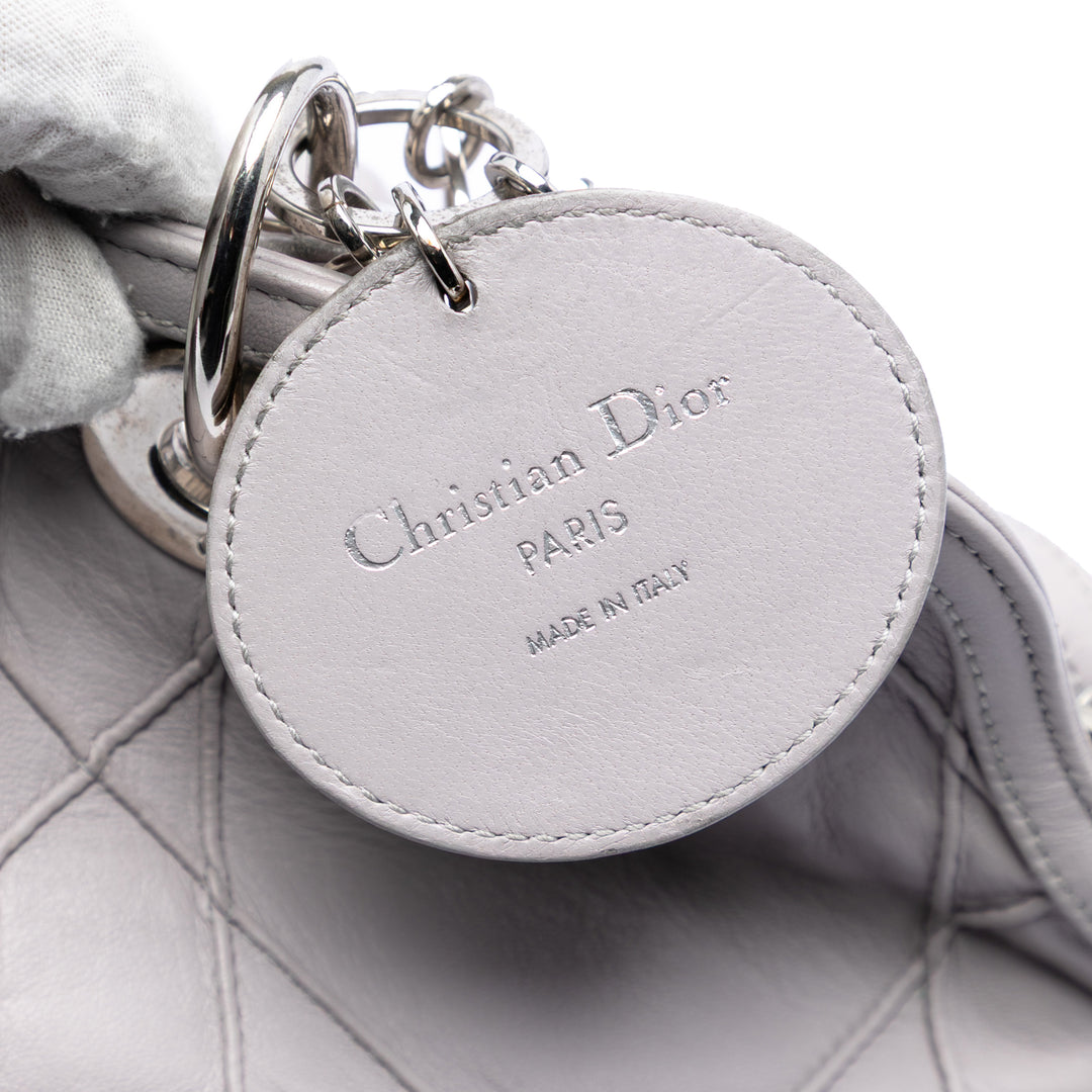 Dior Medium Cuir d’agneau Cannage Polochon Granville Sac