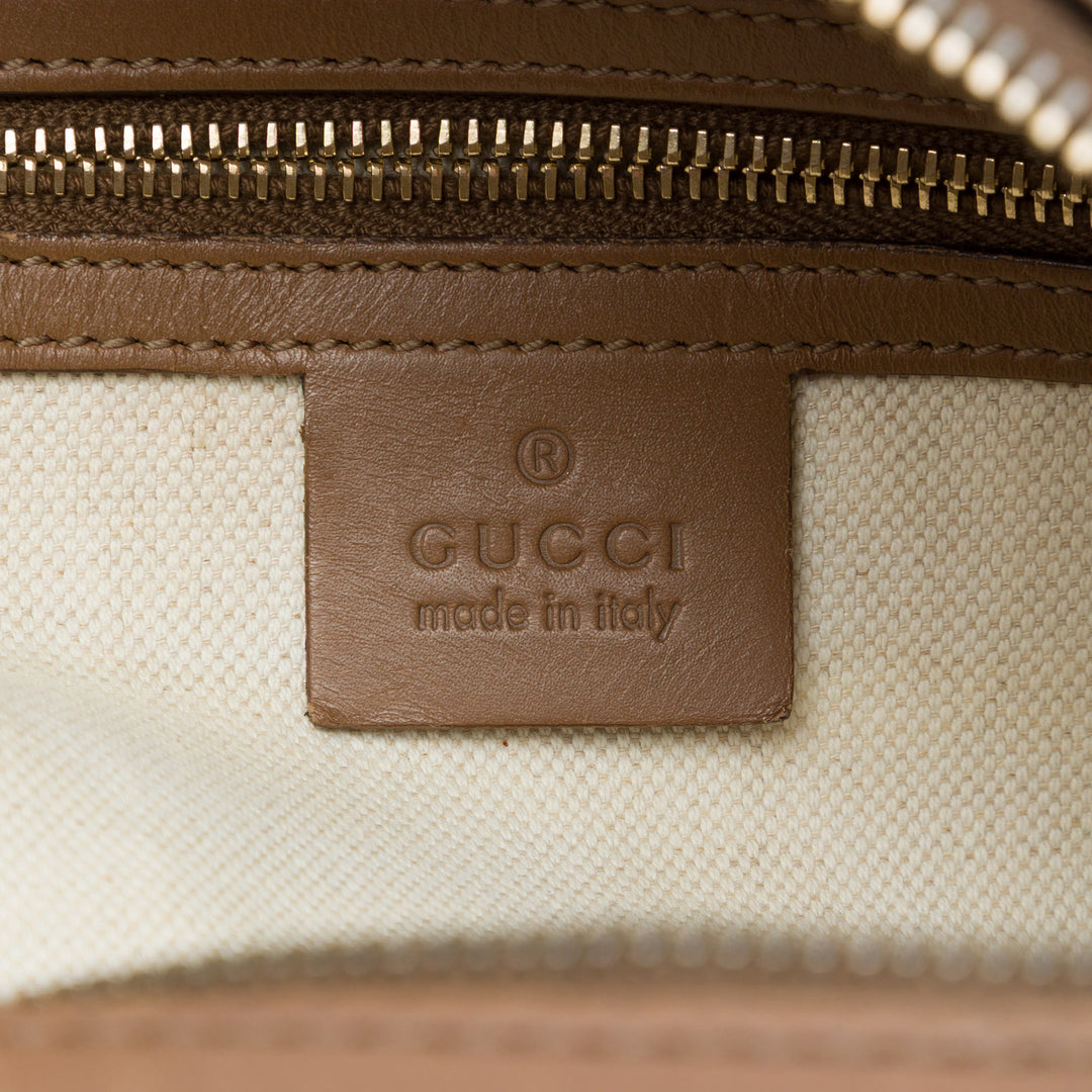GG Web Joy Boston Sac Petit Beige