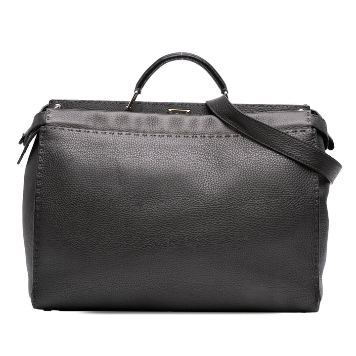 Fendi Large Cuir Selleria Peekaboo Iconic Fit Sac