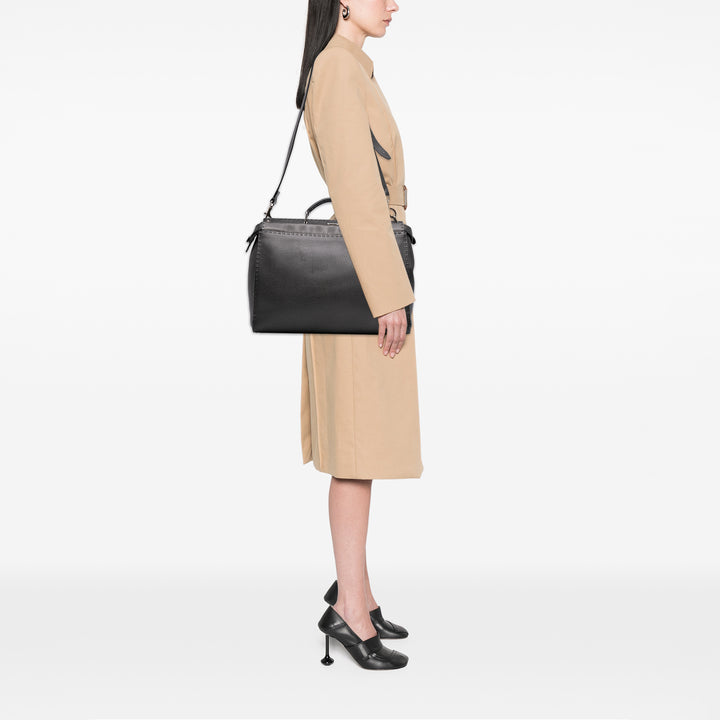 Fendi Large Cuir Selleria Peekaboo Iconic Fit Sac