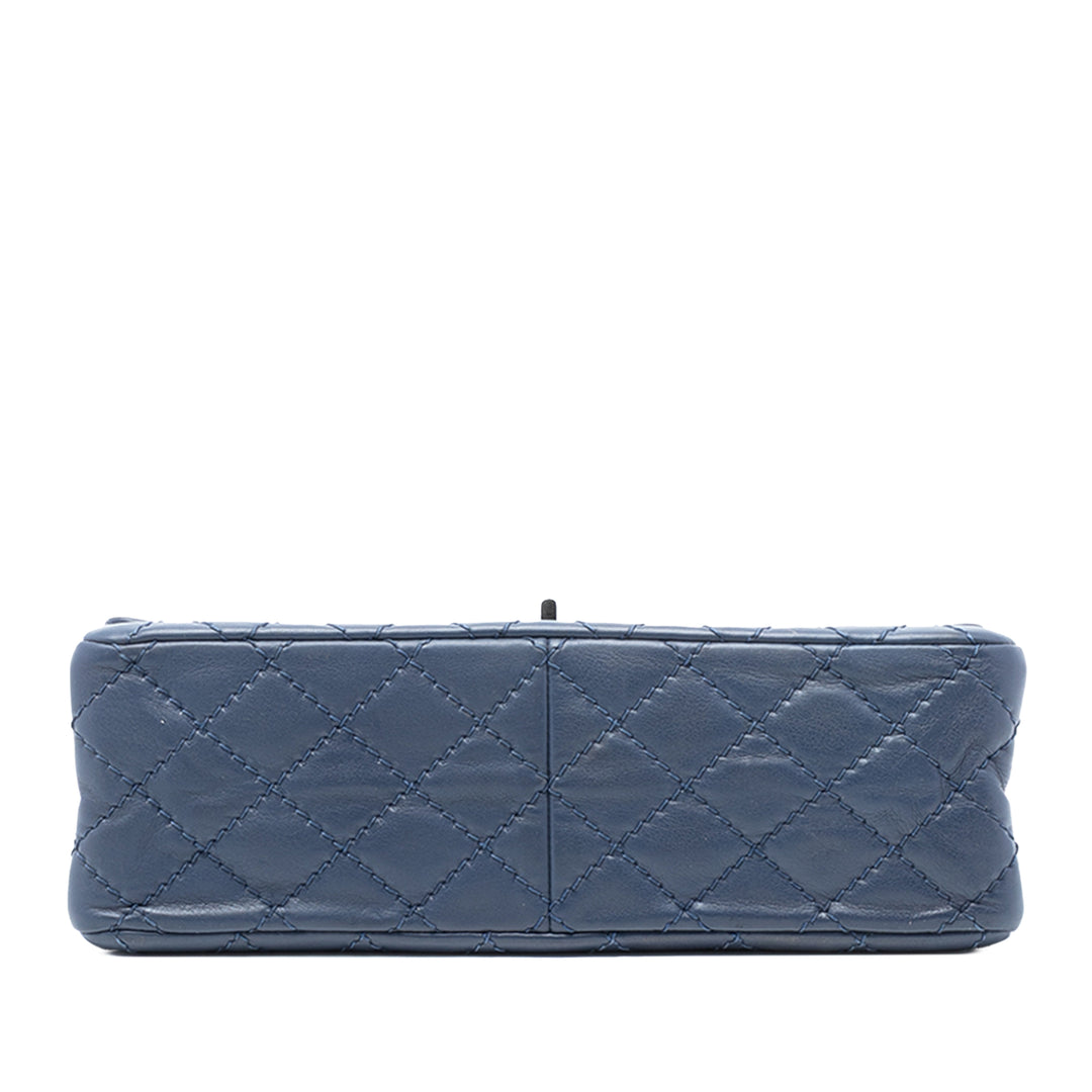 Chanel Reissue 2.55 vieilli Cuir de veau Double rabat 226