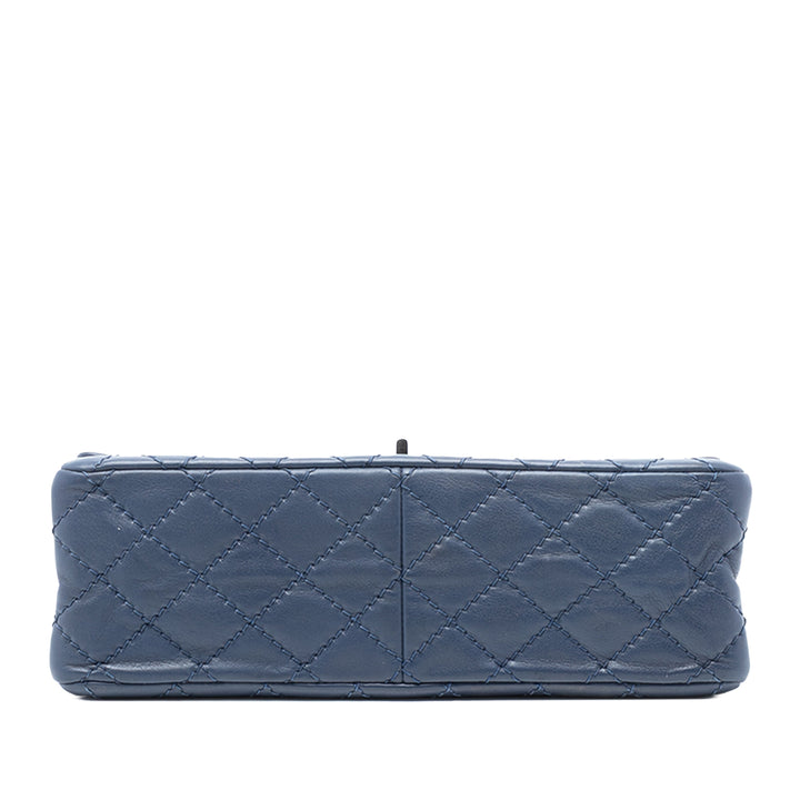 Chanel Reissue 2.55 vieilli Cuir de veau Double rabat 226