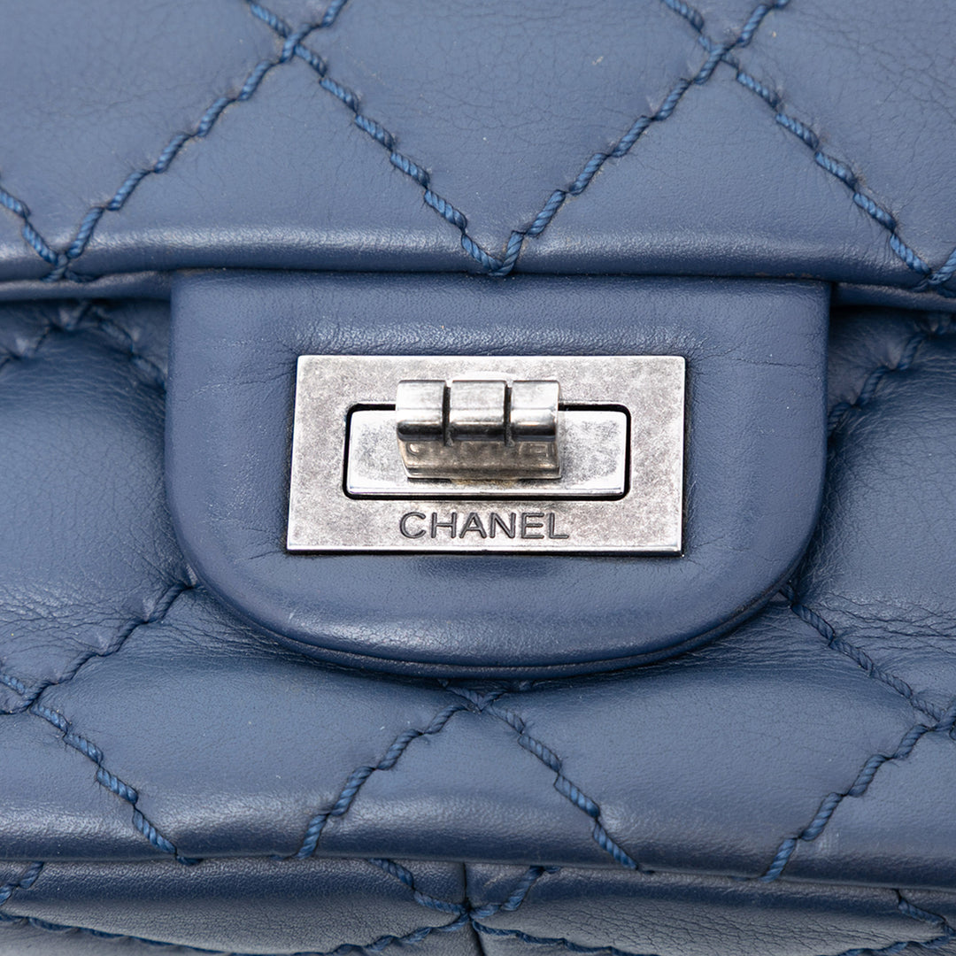 Chanel Reissue 2.55 vieilli Cuir de veau Double rabat 226