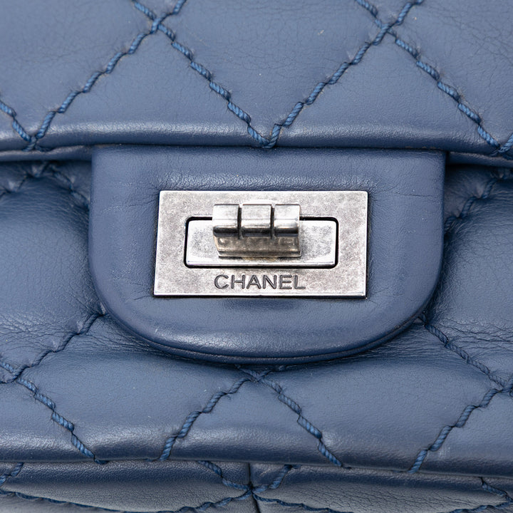 Chanel Reissue 2.55 vieilli Cuir de veau Double rabat 226