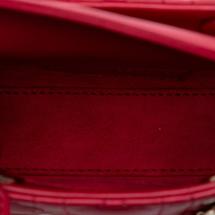 Dior Micro Cuir d’agneau Cannage Lady Dior