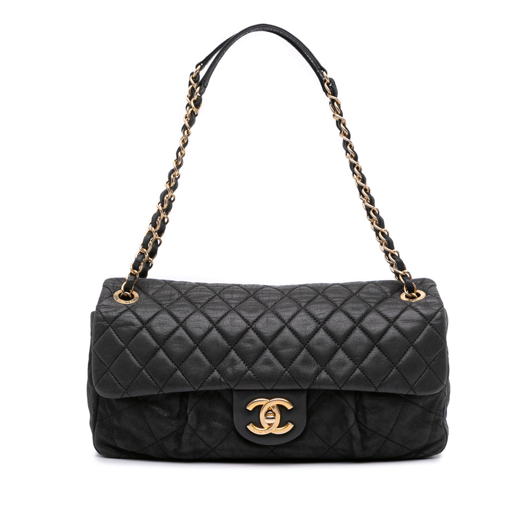 Chanel Quilted Cuir de veau Chic Quilt Flap Noir – GABY PARIS Authentique