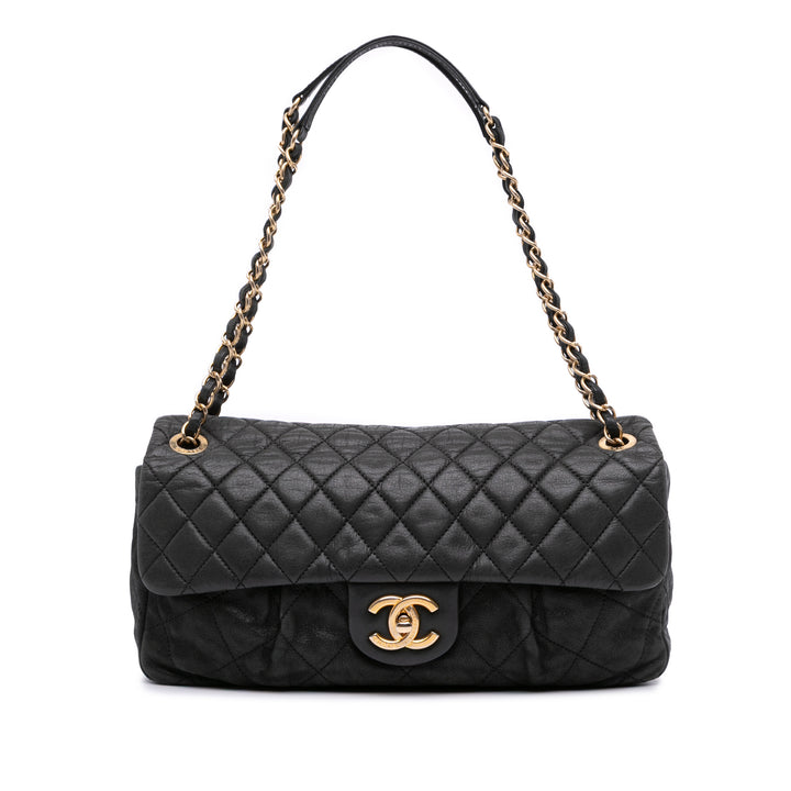 Chanel Quilted Cuir de veau Chic Quilt Flap Noir – GABY PARIS Authentique
