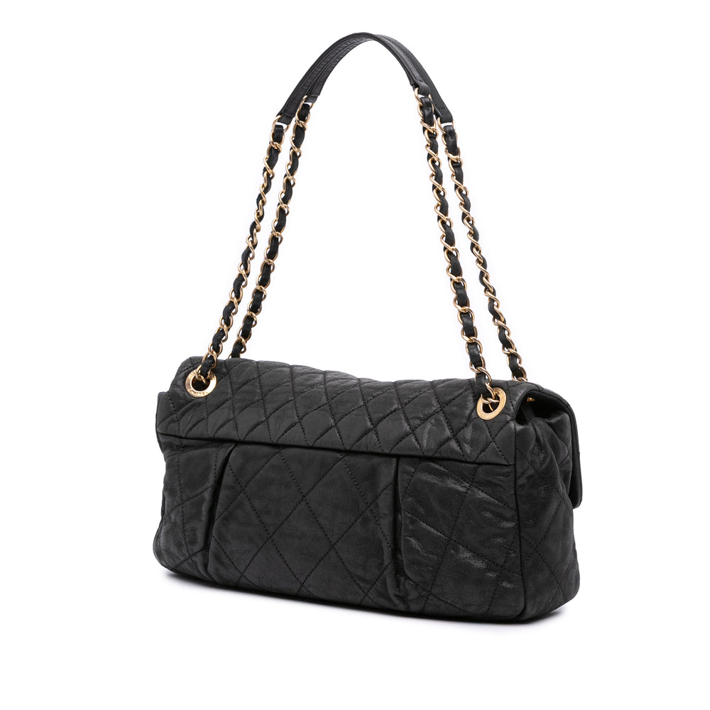 Chanel Quilted Cuir de veau Chic Quilt Flap Noir – GABY PARIS Authentique
